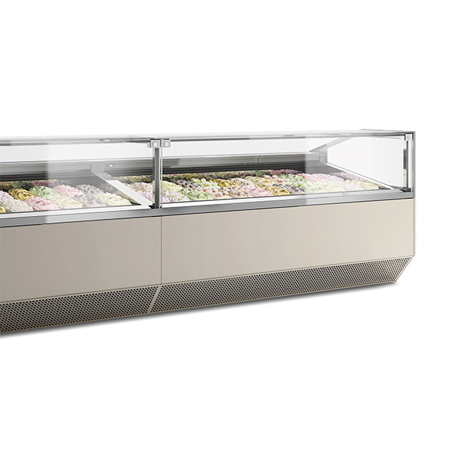Prosky 冰柜现代大型自动除霜盒冰淇淋展示