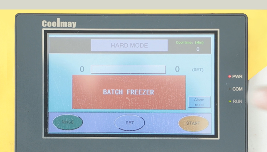 高效立式工业水冷冰淇淋机